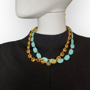 208 Lele Sadoughi
Candy Crystal Double Row Necklace *SOLD OUT*‎ RARE*
